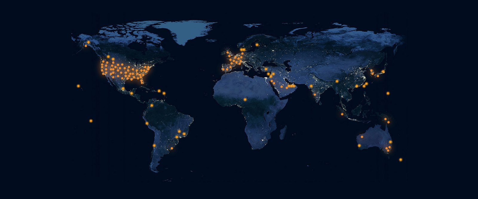 Map of countries where Pro Build 3D and 3D Potter machines are in use